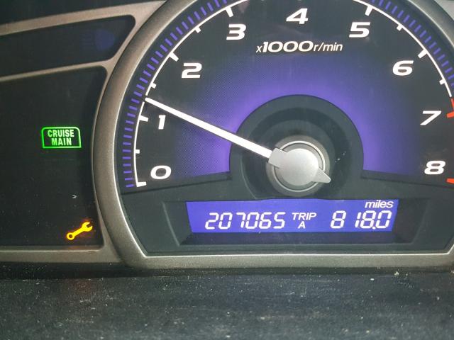 1HGFA16999L001504 - 2009 HONDA CIVIC EXL 银色 照片 8