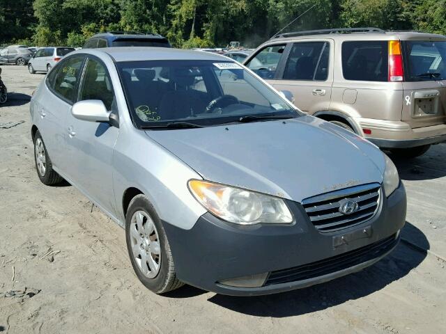 KMHDU46D68U370229 - 2008 HYUNDAI ELANTRA GL GRAY photo 1