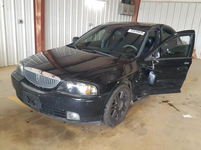 1LNHM87A23Y664371 - 2003 LINCOLN LS BLACK photo 2