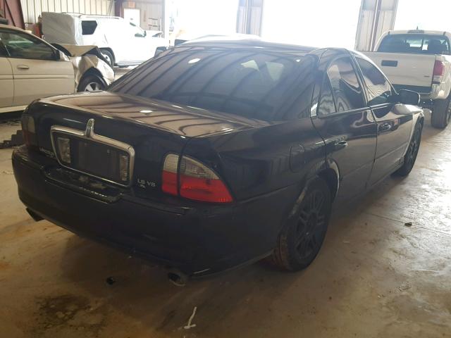 1LNHM87A23Y664371 - 2003 LINCOLN LS BLACK photo 4