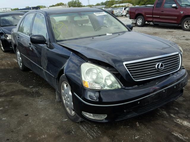 JTHBN30F930097587 - 2003 LEXUS LS 430 BLACK photo 1