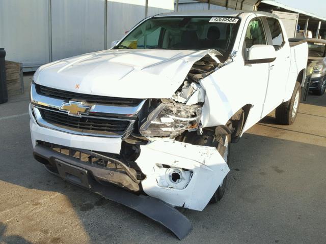 1GCGSCE39G1153381 - 2016 CHEVROLET COLORADO L WHITE photo 2
