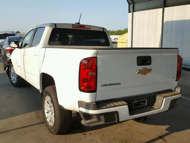 1GCGSCE39G1153381 - 2016 CHEVROLET COLORADO L WHITE photo 3