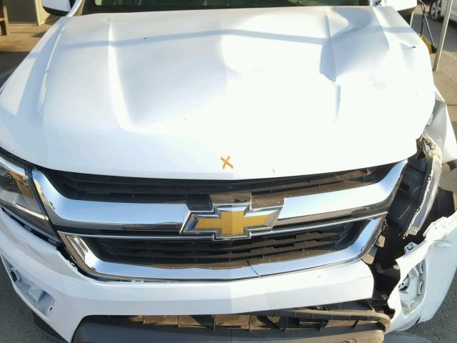 1GCGSCE39G1153381 - 2016 CHEVROLET COLORADO L WHITE photo 7