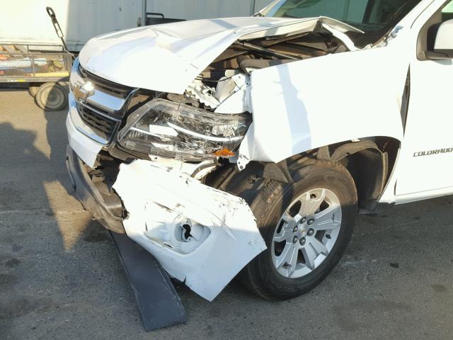 1GCGSCE39G1153381 - 2016 CHEVROLET COLORADO L WHITE photo 9