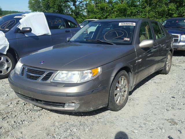 YS3EB49E223053993 - 2002 SAAB 9-5 LINEAR BROWN photo 2