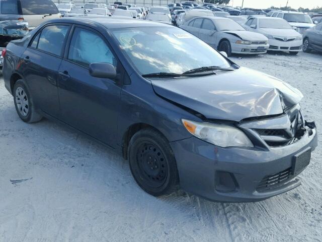 2T1BU4EE5BC611448 - 2011 TOYOTA COROLLA GRAY photo 1