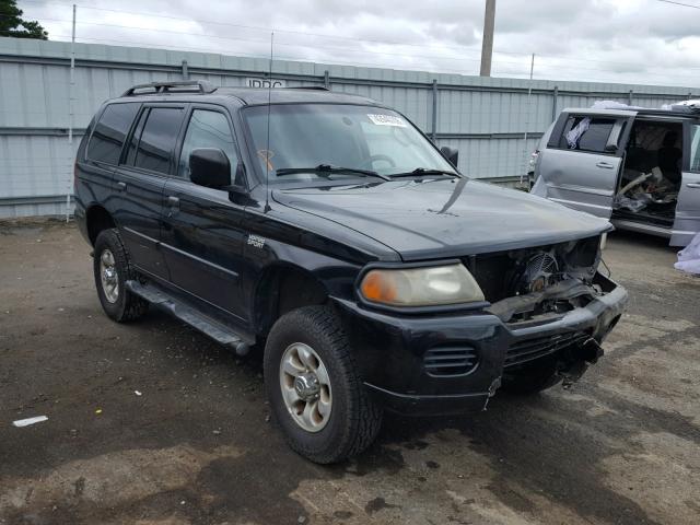 JA4LS21H93J011577 - 2003 MITSUBISHI MONTERO SP BLACK photo 1