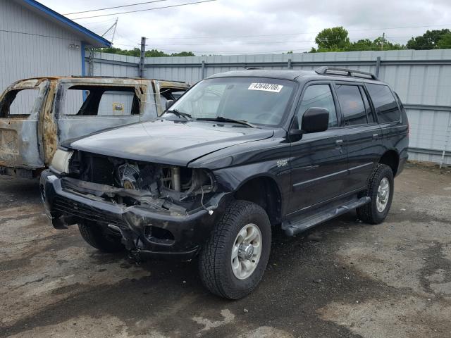 JA4LS21H93J011577 - 2003 MITSUBISHI MONTERO SP BLACK photo 2