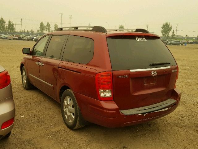 KNDMC233176040993 - 2007 HYUNDAI ENTOURAGE RED photo 3