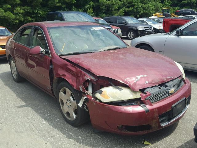2G1WD58C469415940 - 2006 CHEVROLET IMPALA SUP 勃艮第红 照片 1