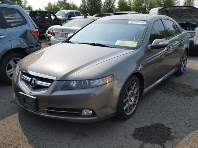 19UUA76508A035123 - 2008 ACURA TL TYPE S BROWN photo 2