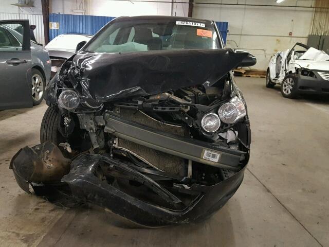 1G1JB5SH4E4130712 - 2014 CHEVROLET SONIC LS შავი ფოტო 7