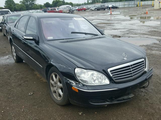 WDBNG84JX6A465390 - 2006 MERCEDES-BENZ S 500 4MAT BLACK photo 1