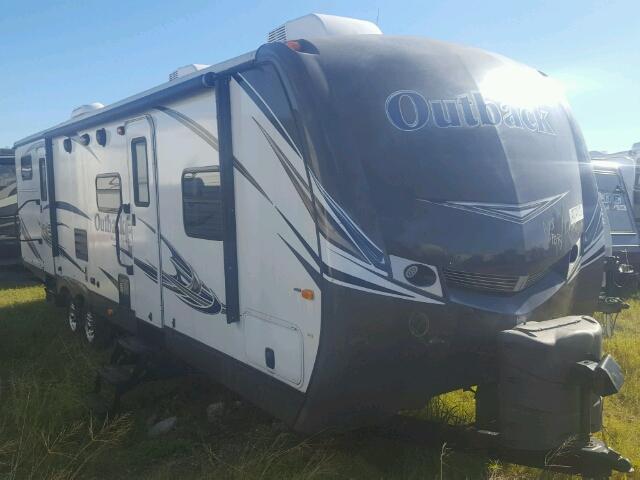 4YDT31228EB450884 - 2014 KEYSTONE OUTBACK WHITE photo 1