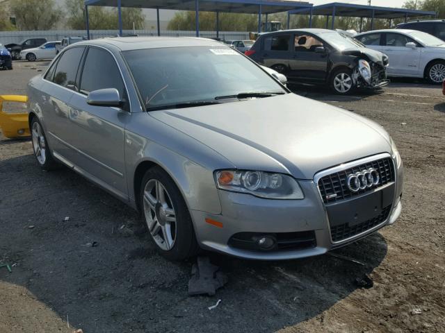 WAUAF78E08A004967 - 2008 AUDI A4 2.0T GRAY photo 1