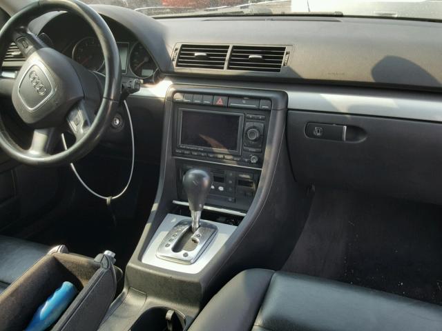 WAUAF78E08A004967 - 2008 AUDI A4 2.0T GRAY photo 9