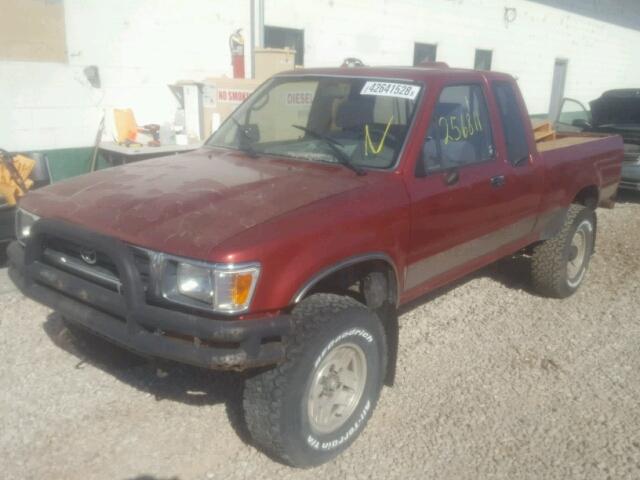 JT4VN13G5R5145928 - 1994 TOYOTA PICKUP 1/2 RED photo 2