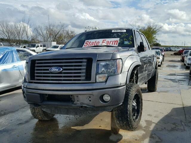 1FTFW1ET7BFC53835 - 2011 FORD F150 SUPER CHARCOAL photo 2