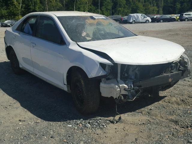 4T1BF1FK3CU545284 - 2012 TOYOTA CAMRY BASE WHITE photo 1