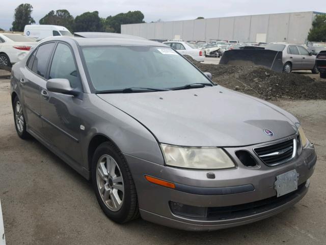 YS3FD49Y861000497 - 2006 SAAB 9-3 BASE GRAY photo 1