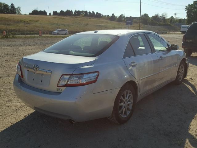 4T1BB3EK8BU135829 - 2011 TOYOTA CAMRY HYBR SILVER photo 4