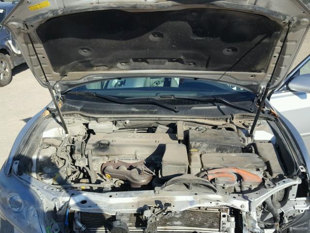 4T1BB3EK8BU135829 - 2011 TOYOTA CAMRY HYBR SILVER photo 7