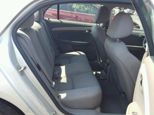 1G1ZC5E02CF131106 - 2012 CHEVROLET MALIBU 1LT ვერცხლისფერი ფოტო 6