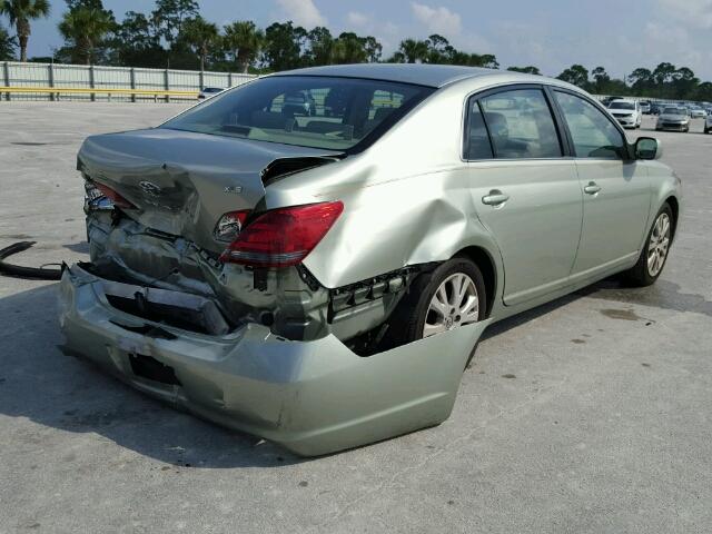 4T1BK36B38U301214 - 2008 TOYOTA AVALON XL GREEN photo 4