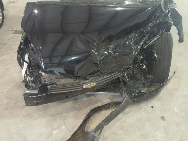 2G1WB58K181352505 - 2008 CHEVROLET IMPALA BLACK photo 7