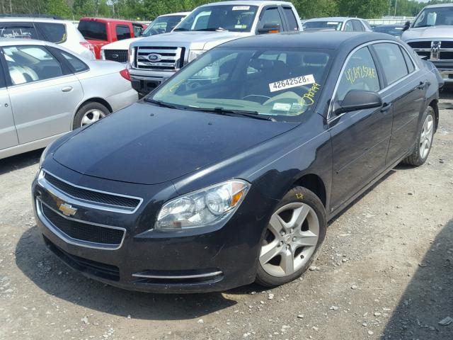 1G1ZG57B89F251195 - 2009 CHEVROLET MALIBU LS 黑色 照片 2