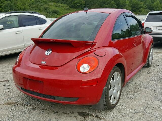 3VWSR31C06M414407 - 2006 VOLKSWAGEN NEW BEETLE 红色 照片 4
