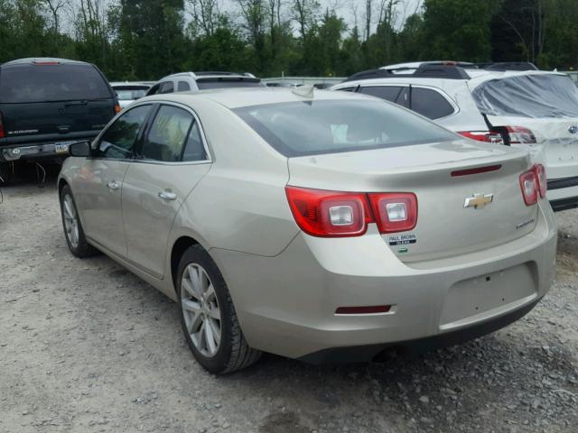 1G11E5SA5GF139744 - 2016 CHEVROLET MALIBU LIM 棕色 照片 3