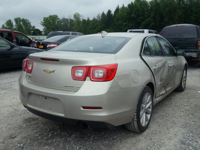 1G11E5SA5GF139744 - 2016 CHEVROLET MALIBU LIM 棕色 照片 4