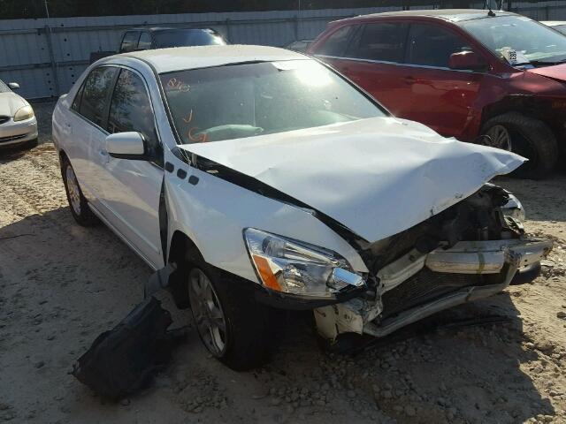 1HGCM56366A177186 - 2006 HONDA ACCORD SE WHITE photo 1