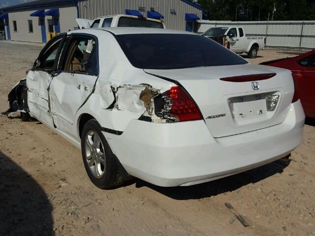 1HGCM56366A177186 - 2006 HONDA ACCORD SE WHITE photo 3