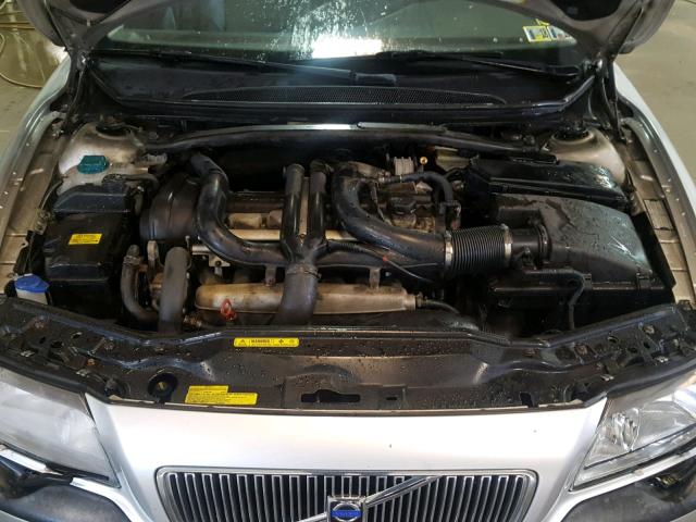 YV1TS91D621244742 - 2002 VOLVO S80 T6 TUR SILVER photo 7