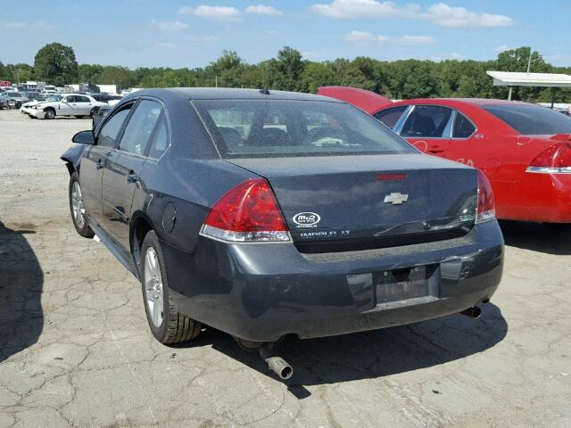 2G1WG5E35D1237642 - 2013 CHEVROLET IMPALA LT Сірий фото 3