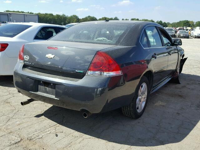 2G1WG5E35D1237642 - 2013 CHEVROLET IMPALA LT GRAY photo 4