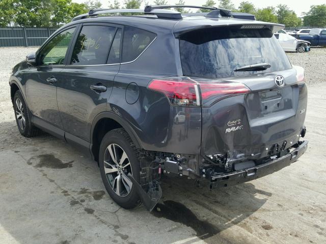 JTMWFREV7JD109955 - 2018 TOYOTA RAV4 ADVEN CHARCOAL photo 3