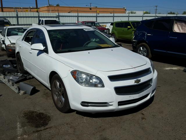 1G1ZC5E00AF310144 - 2010 CHEVROLET MALIBU 1LT WHITE photo 1