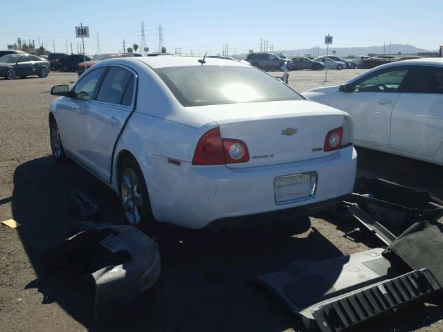 1G1ZC5E00AF310144 - 2010 CHEVROLET MALIBU 1LT WHITE photo 3