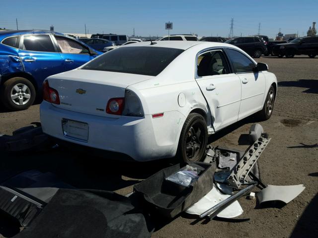 1G1ZC5E00AF310144 - 2010 CHEVROLET MALIBU 1LT WHITE photo 4