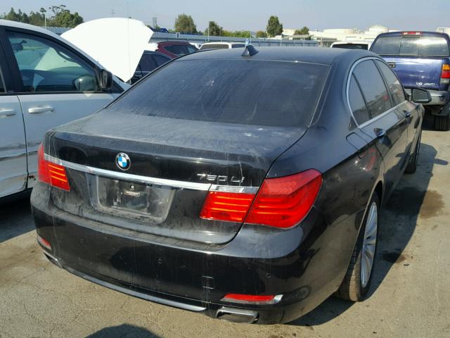 WBAKC8C57CC437158 - 2012 BMW 750 LI BLACK photo 4
