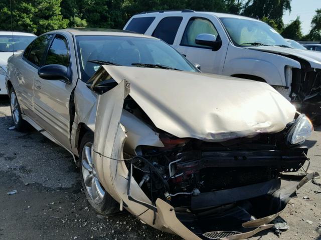 1G2NF52E02M597130 - 2002 PONTIAC GRAND AM S GOLD photo 1