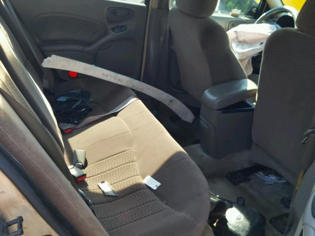 1G2NF52E02M597130 - 2002 PONTIAC GRAND AM S GOLD photo 6