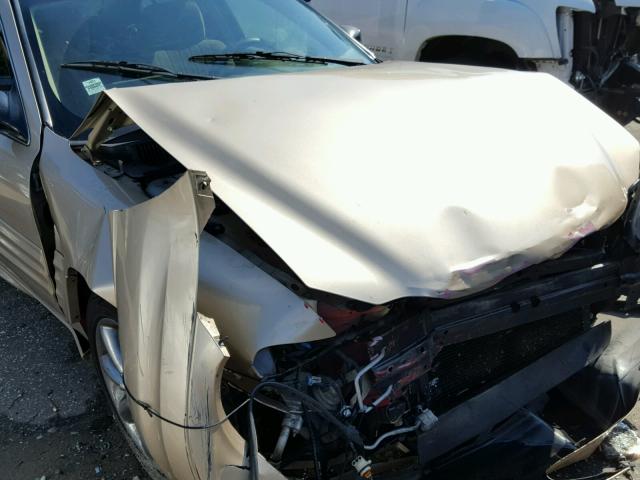 1G2NF52E02M597130 - 2002 PONTIAC GRAND AM S GOLD photo 9