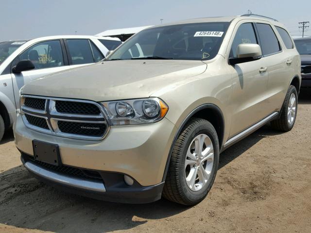 1D4RE4GG4BC740819 - 2011 DODGE DURANGO CR GOLD photo 2