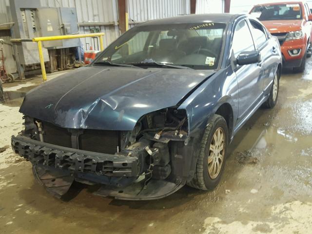 4A3AB36FX6E039473 - 2006 MITSUBISHI GALANT ES BLUE photo 2