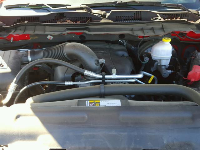 1C6RR7YT2GS121266 - 2016 RAM 1500 REBEL წითელი ფოტო 7